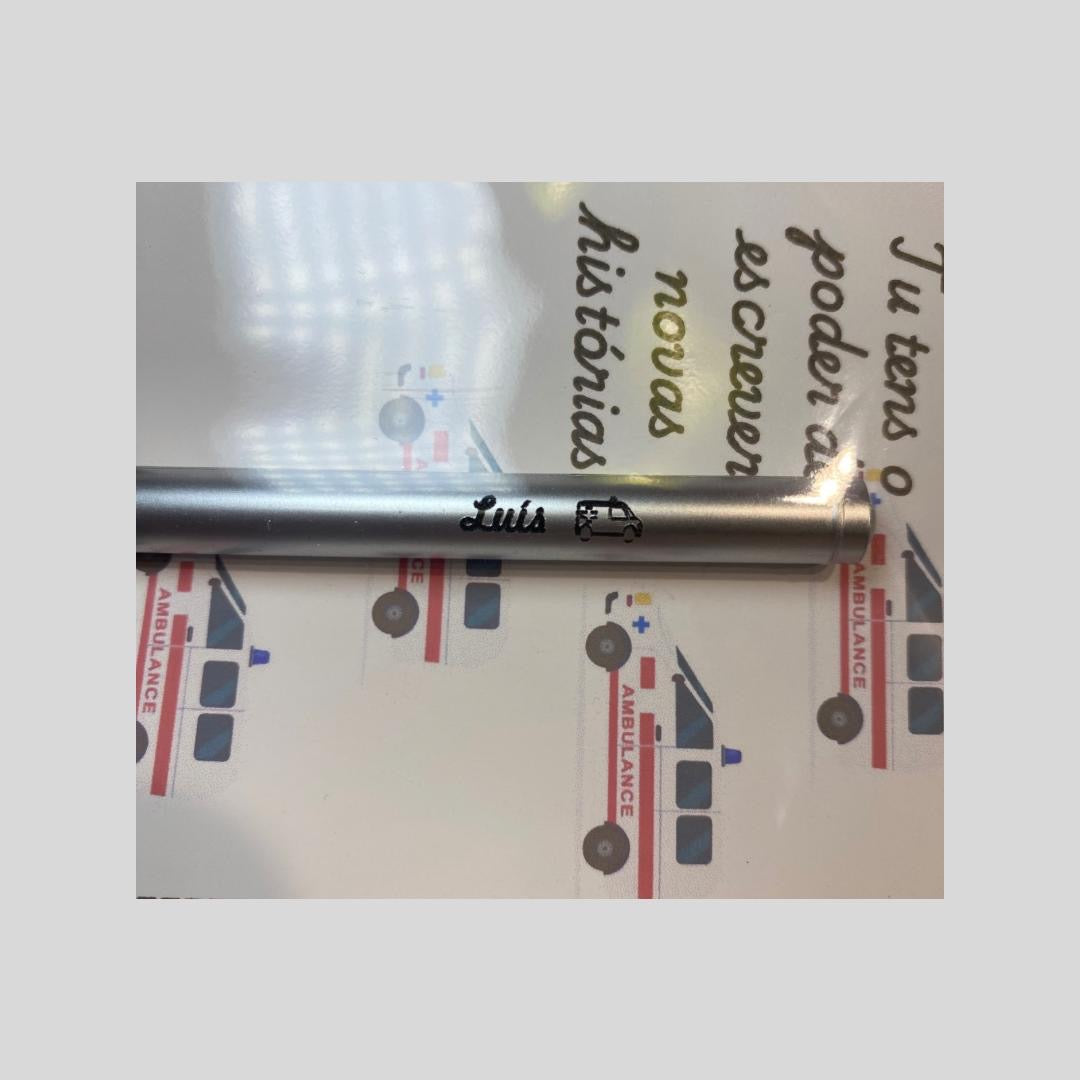 Caneta de gel personalizada