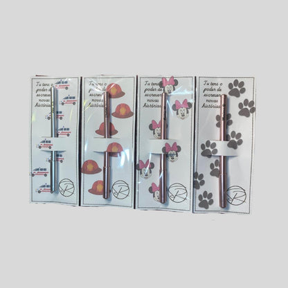 Caneta de gel personalizada
